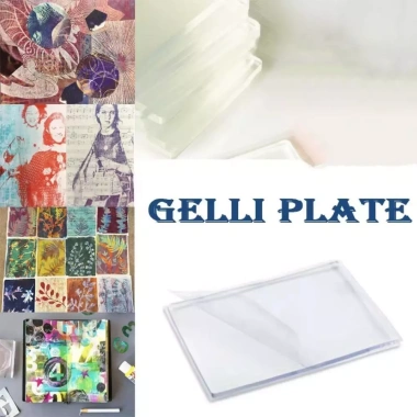 Đĩa In Gel LTBLBY – Tấm Silicone Monoprinting Tái Sử Dụng, Phù hợp cho Thêu Sò Nghệ Thuật, Giá chỉ 111.980₫