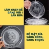 Đĩa Kim Cương Hokori nhựa Việt Nhật trong suốt 3 size Đựng bánh kẹo, hoa quả, giá ưu đãi 13.872 9