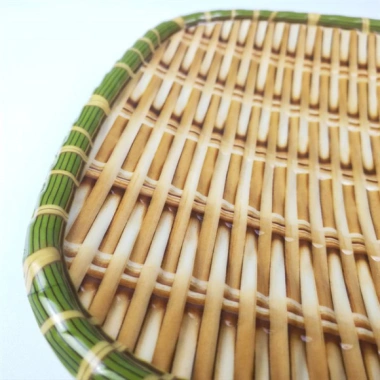 Đĩa Mây Vuông 150-151-152 Mẹp Phíp, Mẹt Nhựa Melamine Dày Dặn, Mẫu Đẹp Cao Cấp, Giá 50.000đ 6