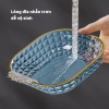 Đĩa Nhựa Acrylic Trong Suốt Viền Vàng Cao Cấp – Đựng Hoa Quả, Bánh Kẹo Trang Trí, Giá 39.900₫ 3