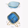 Đĩa Nhựa Acrylic Trong Suốt Viền Vàng Cao Cấp – Đựng Hoa Quả, Bánh Kẹo Trang Trí, Giá 39.900₫ 7