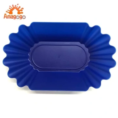 Đĩa nhựa ăn nhẹ, khay phục vụ đa năng hình bầu dục - Cà phê, đậu, giá 50.600 VND 3