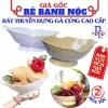 Đĩa Nhựa Bát Thuyền Đựng Gà Cúng Nguyên Con - Khay Đồ Ăn Vặt, Đựng Hoa Quả Lễ Tết, Giá 22.500đ