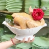 Đĩa Nhựa Bát Thuyền Đựng Gà Cúng Nguyên Con - Khay Đồ Ăn Vặt, Đựng Hoa Quả Lễ Tết, Giá 22.500đ 4