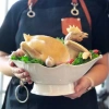 Đĩa Nhựa Bát Thuyền Đựng Gà Cúng Nguyên Con - Khay Đồ Ăn Vặt, Đựng Hoa Quả Lễ Tết, Giá 22.500đ 6