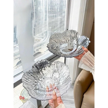 Đĩa Nhựa Borosilicate Trong Suốt - Chịu Nhiệt, Chịu Lực, Hoa Vân Đá, 116.000₫ 4