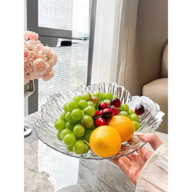 Đĩa Nhựa Borosilicate Trong Suốt - Chịu Nhiệt, Chịu Lực, Hoa Vân Đá, 116.000₫ 6