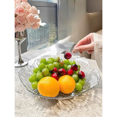 Đĩa Nhựa Borosilicate Trong Suốt - Chịu Nhiệt, Chịu Lực, Hoa Vân Đá, 116.000₫ 9