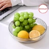 Đĩa nhựa cao cấp 30cm Hokori sang trọng - Đĩa nhựa tròn tăm dày đẹp, giả pha lê cho trái cây, giảm giá 44.999 VND 2