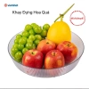 Đĩa nhựa cao cấp 30cm Hokori sang trọng - Đĩa nhựa tròn tăm dày đẹp, giả pha lê cho trái cây, giảm giá 44.999 VND 3