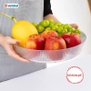 Đĩa nhựa cao cấp 30cm Hokori sang trọng - Đĩa nhựa tròn tăm dày đẹp, giả pha lê cho trái cây, giảm giá 44.999 VND 4