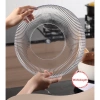 Đĩa nhựa cao cấp 30cm Hokori sang trọng - Đĩa nhựa tròn tăm dày đẹp, giả pha lê cho trái cây, giảm giá 44.999 VND 7