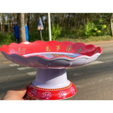 Đĩa nhựa chưng trái cây thờ cúng + Bộ 3 ly 5 ly Melanin đa size, chỉ 21.000₫ 3 Đĩa nhựa chưng trái cây thờ cúng + Bộ 3 ly 5 ly Melanin đa size, chỉ 21.000₫ 3