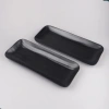 Đĩa Nhựa Dài Chữ Nhật DCN 38-39 Đen Nhám – Melamine Fataco Dày Dặn, Mẫu Đẹp Cao Cấp, Giá chỉ 52.000 - Mta-Mart2