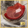 Đĩa nhựa đựng trái cây 26cm Hanmala Decor - cao cấp, đa màu, decor bàn ăn, bàn trà, giá 75.600đ