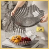 Đĩa nhựa đựng trái cây 26cm Hanmala Decor - cao cấp, đa màu, decor bàn ăn, bàn trà, giá 75.600đ 5