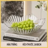 Đĩa nhựa đựng trái cây 26cm Hanmala Decor - cao cấp, đa màu, decor bàn ăn, bàn trà, giá 75.600đ 8
