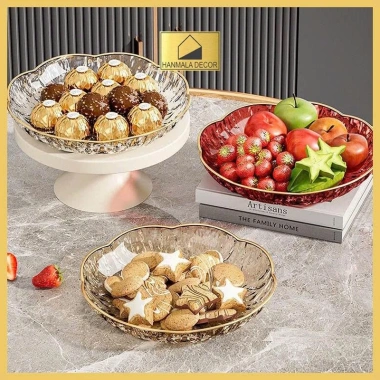 Đĩa Nhựa Đựng Trái Cây & Bánh Kẹo Phong Cách Châu Âu – Phù Hợp Tiệc & Nhà Hàng, Giá Ưu Đãi 29.900₫ – HanMala Decor