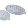 Dĩa Nhựa Fataco Hình Lá Trong Suốt Đủ Size - Dày Dặn, An Toàn, Dễ Vệ Sinh, 27k