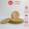 Đĩa nhựa giả mây tre đan phíp mẹt tròn cao cấp, size đủ, có chân đế, giảm giá 50.000₫