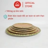Đĩa nhựa giả mây tre đan phíp mẹt tròn cao cấp, size đủ, có chân đế, giảm giá 50.000₫ 6