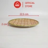 Đĩa nhựa giả mây tre đan phíp mẹt tròn cao cấp, size đủ, có chân đế, giảm giá 50.000₫ 10