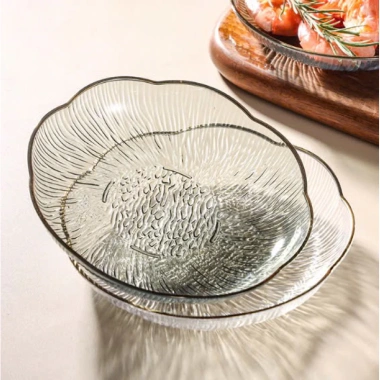 Dĩa nhựa hình hoa trong suốt 15cm - Đựng hoa quả tiện lợi, giá chỉ 33.300 VND 3