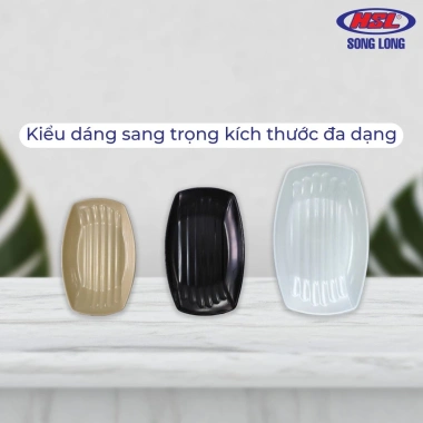 Đĩa nhựa hình thuyền 30cm - Đựng đồ ăn, bánh kẹo, hoa quả, Giá 25.200₫