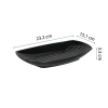 Đĩa nhựa hình thuyền 30cm - Đựng đồ ăn, bánh kẹo, hoa quả, Giá 25.200₫ 8