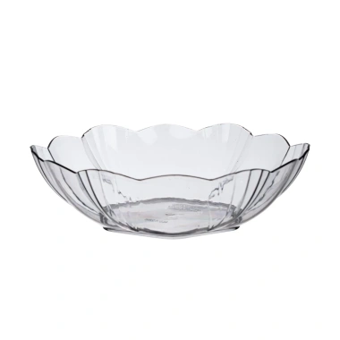 Đĩa nhựa hoa 6 cánh giả thuỷ tinh Hokori trong suốt - Đựng hoa quả, salad, 45k 7 Đĩa nhựa hoa 6 cánh giả thuỷ tinh Hokori trong suốt - Đựng hoa quả, salad, 45k 7