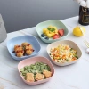 Đĩa Nhựa Lúa Mạch An Toàn Tiện Lợi - Đựng Đồ Ăn, Hoa Quả, Bánh Kẹo 5.600 VND