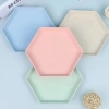 Đĩa nhựa lúa mạch hình lục giác 12.5cm - Đựng bánh kẹo, trái cây, trang trí tiệc, 9.900₫ 6