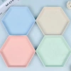 Đĩa nhựa lúa mạch hình lục giác 12.5cm - Đựng bánh kẹo, trái cây, trang trí tiệc, 9.900₫ 8