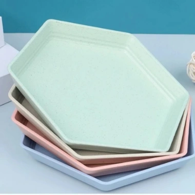 Đĩa nhựa lúa mạch hình lục giác 12.5cm - Đựng bánh kẹo, trái cây, trang trí tiệc, 9.900₫ 9 Đĩa nhựa lúa mạch hình lục giác 12.5cm - Đựng bánh kẹo, trái cây, trang trí tiệc, 9.900₫ 9