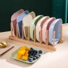 Đĩa Nhựa Lúa Mạch Vuông 8 Món - Đựng Đồ Ăn, Hoa Quả Tiện Lợi, Giá 18.300₫