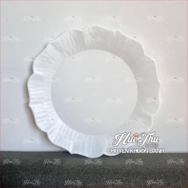 Đĩa nhựa mạ vàng bạc trắng 33cm - Đựng trái cây, rau câu, xôi, decor bàn tiệc, mâm cúng, giảm còn 49.000 VND