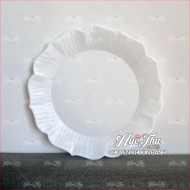 Đĩa nhựa mạ vàng bạc trắng 33cm - Đựng trái cây, rau câu, xôi, trang trí tiệc và mâm thờ, giá 49.000 VND 4