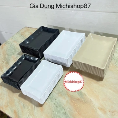 Đĩa Nhựa Phíp Chữ Nhật 2 Size - Đựng Hoa Quả, Bánh Kẹo Đa Màu, Giá Ưu Đãi 3 Đĩa Nhựa Phíp Chữ Nhật 2 Size - Đựng Hoa Quả, Bánh Kẹo Đa Màu, Giá Ưu Đãi 3