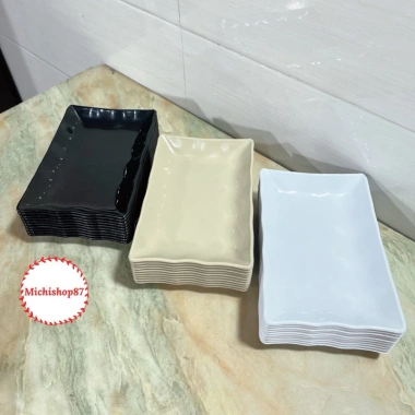 Đĩa Nhựa Phíp Chữ Nhật Việt Nhật 2 Size - Đựng Hoa Quả Bánh Kẹo Nhiều Màu, Giá 9.600₫