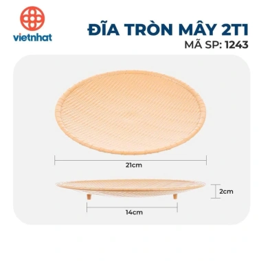 Đĩa Nhựa Phíp Giả Mây Đan Tre - Mẹt Tròn Chân Dày, thích hợp cho hoa quả, bún, đậu - Giá ưu đãi 13.688₫ 10 Đĩa Nhựa Phíp Giả Mây Đan Tre - Mẹt Tròn Chân Dày, thích hợp cho hoa quả, bún, đậu - Giá ưu đãi 13.688₫ 10