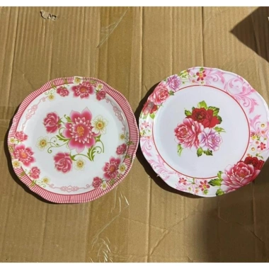Đĩa nhựa phíp hình hoa - Bày hoa quả, bánh kẹo, đồ ăn, giá chỉ 15.040₫ 3