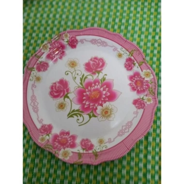 Đĩa nhựa phíp hình hoa - Bày hoa quả, bánh kẹo, đồ ăn, giá chỉ 15.040₫ 5