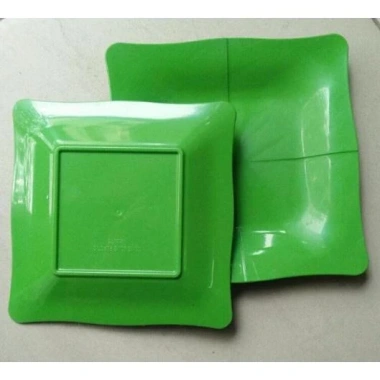 Đĩa Nhựa Phỉp Vuông Họa Tiết Đẹp Mắt Đựng Bánh Kẹo, Hạt Dưa - Song Long - IB Shop Giá 14.900đ