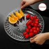 Đĩa Nhựa Tròn Kim Cương 3 Size Hokori - Sang Trọng Đựng Bánh Kẹo, Giá 19.000₫ 3