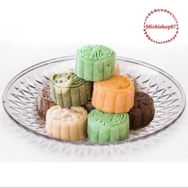 Đĩa Nhựa Tròn Kim Cương 3 Size Hokori - Sang Trọng Đựng Bánh Kẹo, Giá 19.000₫ 6