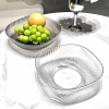 Đĩa nhựa trong suốt đựng hoa quả, bánh kẹo – 19.900 VND, khay phòng khách 2