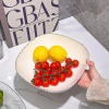 Đĩa nhựa trong suốt đựng hoa quả, bánh kẹo – 19.900 VND, khay phòng khách 5