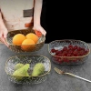 Đĩa Nhựa Vuông Viền Vàng HM577 - Đựng Hoa Quả, Bánh Kẹo Trang Trí Phòng Khách, Giá 32.000₫ 3