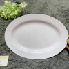 Dĩa Nhựa Xoài HX Trắng Nhỏ-Trung-Lớn - Melamine an toàn, dễ vệ sinh, chỉ 34.000 VND