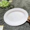 Dĩa Nhựa Xoài HX Trắng Nhỏ-Trung-Lớn - Melamine an toàn, dễ vệ sinh, chỉ 34.000 VND 4